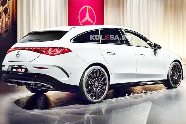 メルセデス新型CLAに「積める美学」…セダンの流麗さそのままに積載力を強化した1台が登場間近