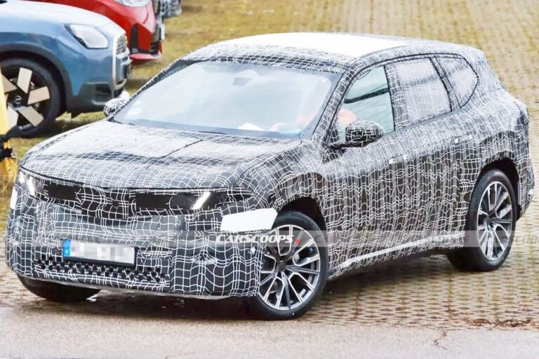 BMW新型「iX3」が“航続800km”で登場へ！ノイエ・クラッセ初の電動SUVが「Mモデル仕様」で変貌